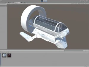 bot m&eacute;dico de fic&ccedil;&atilde;o cient&iacute;fica pbr lowpoly Modelo 3D