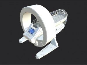 sci fi medic bot pbr lowpoly 3D 模型