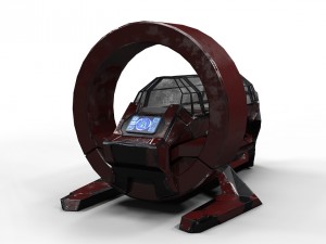 sci fi medic bot pbr lowpoly 3D 模型