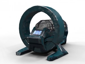 sci fi medic bot pbr lowpoly 3D 模型