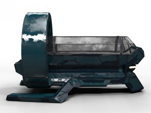 sci fi medic bot pbr lowpoly 3D 模型