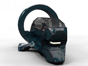 sci fi medic bot pbr lowpoly 3D 模型