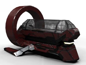 bot m&eacute;dico de fic&ccedil;&atilde;o cient&iacute;fica pbr lowpoly Modelo 3D