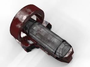bot m&eacute;dico de fic&ccedil;&atilde;o cient&iacute;fica pbr lowpoly Modelo 3D