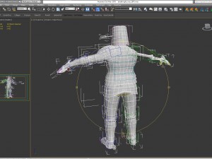 dead knight rigged pbr character 3Dモデル