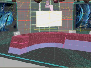 Virtual Broadcast Studio 06 3D Модель