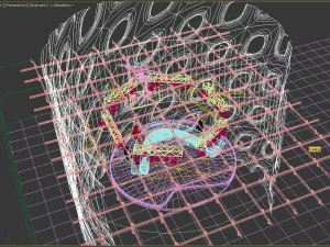 virtual tv studio 07 3D Model