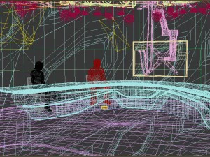 virtual tv studio 07 3D Model