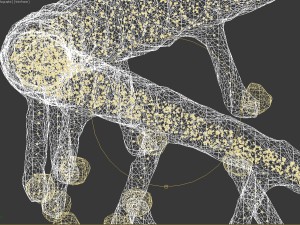 dna static hipoly model 3D Модель