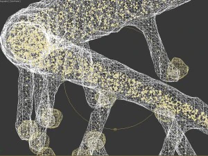 dna static hipoly model 3D Model