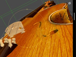 Violin 3D Model
