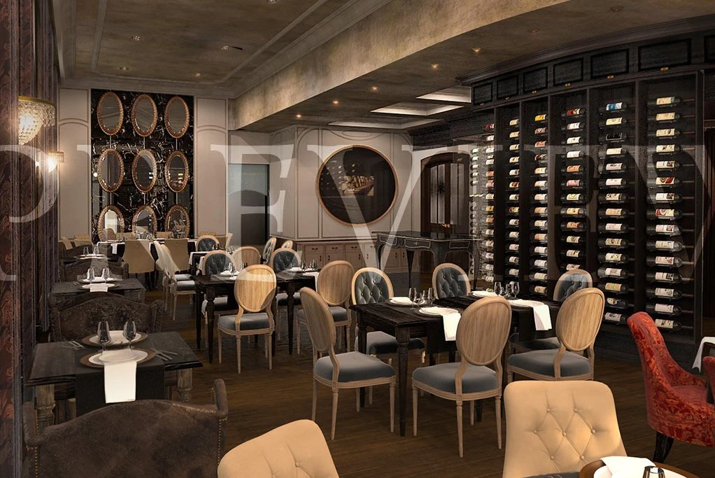 ristorante del vino Modello 3D .c4d .max .obj .3ds .fbx .stl .blend