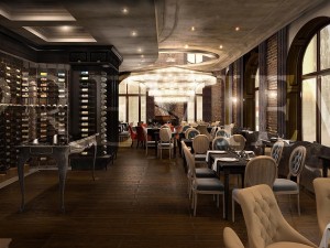 wine restraunt 3D 模型