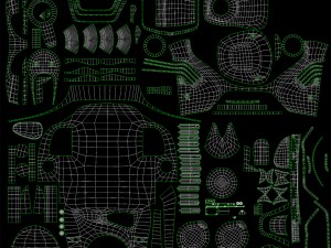 acme genesis ms 25 lowpoly vray version Modèle 3D