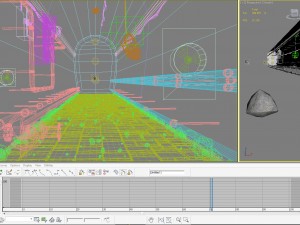 dark tunnel 3D Модель