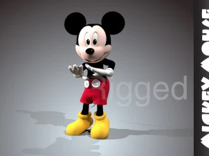 mickey mouse rigged 3d model 3D Model