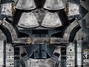 sci fi turret low poly vr - ar - low-poly 3d model Modèle 3D