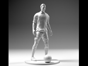 footballer 02 prepare to footstrike 01 stl 3D Print Model