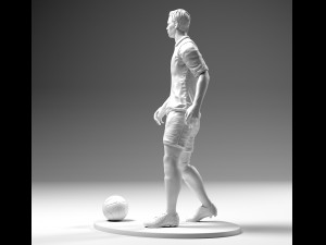 footballer 02 prepare to footstrike 02 stl 3D Print Model