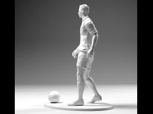 footballer 02 prepare to footstrike 02 stl 3D Print Model