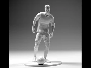 footballer 02 prepare to footstrike 03 stl 3D Print Model