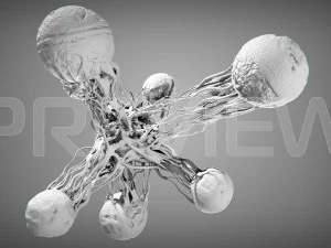 cancro statico Modello 3D