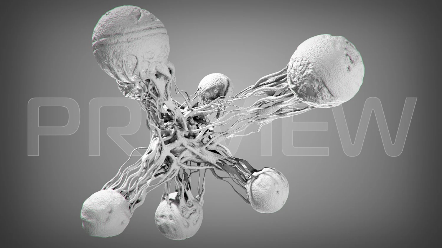 cancer stl model 3D Print Model .c4d .max .obj .3ds .fbx .stl .blend 
