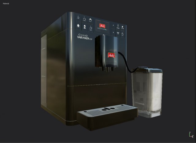 melitta caffeo varianza pbr 3D Model .c4d .max .obj .3ds .fbx .stl .blend 