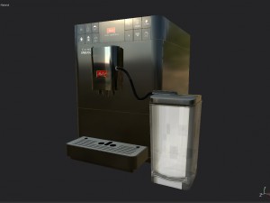 melitta caffeo varianza pbr 3D Model