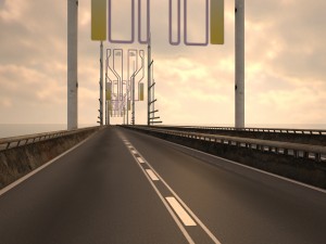 hi tech bridge 3D Model