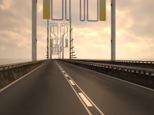 hi tech bridge 3D Model