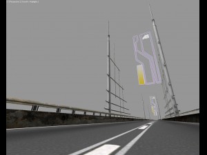 hi tech bridge 3D Model