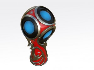 fifa worldcup 2018 logo pbr 3D Model