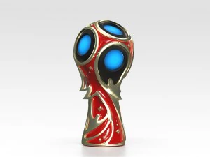 fifa worldcup 2018 logo vray 3D Model