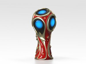 fifa worldcup 2018 logo vray 3D Model