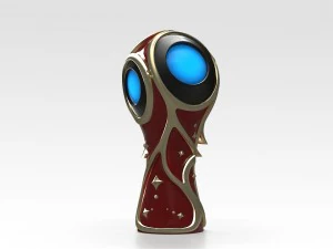 fifa worldcup 2018 logo vray 3D Model
