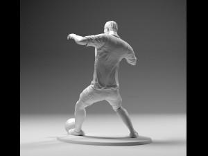 footballer 02 sledge strike 01 stl 3d print model 3D Print Model