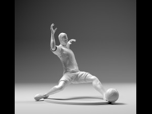 footballer 02 sledge strike 02 stl Model do druku 3D