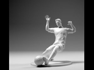 footballer 02 sledge strike 02 stl Modello di stampa 3D
