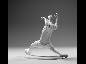 footballer 02 sledge strike 02 stl Modello di stampa 3D