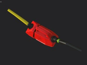 oil canister 01 pbr 3D Model