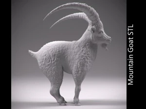 mountain goat stl 3D Print Model