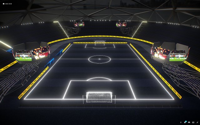 glow stadium pbr 3D 模型 .c4d .max .obj .3ds .fbx .stl .blend 