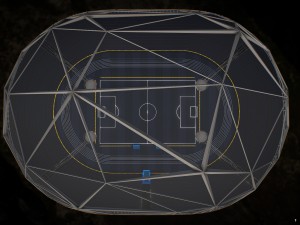 glow stadium pbr 3D 模型