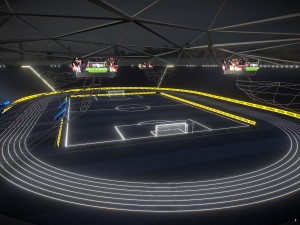 glow stadium pbr 3D 模型