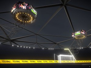 glow stadium pbr 3D 模型