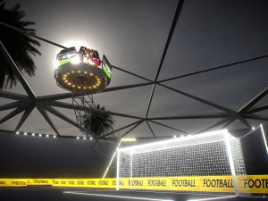 glow stadium pbr 3D Model