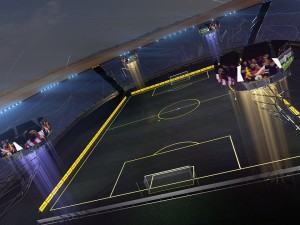 glow stadium vray 3D Model