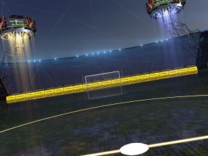 glow stadium vray 3D Model
