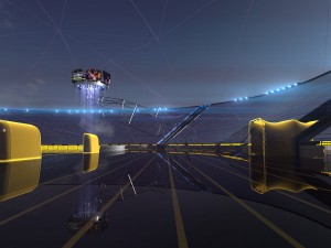 glow stadium vray 3D Model